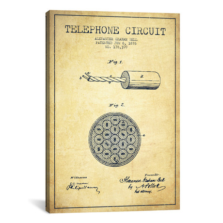Telephone Circuit (18"W x 26"H x 0.75"D)