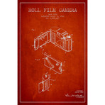 Roll Film Camera (18"W x 26"H x 0.75"D)