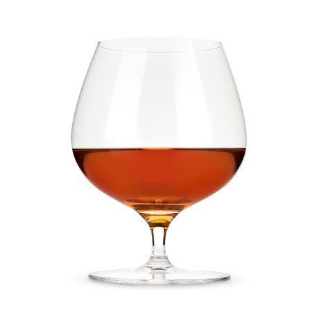 Wingback Brandy Glass // Set of 4