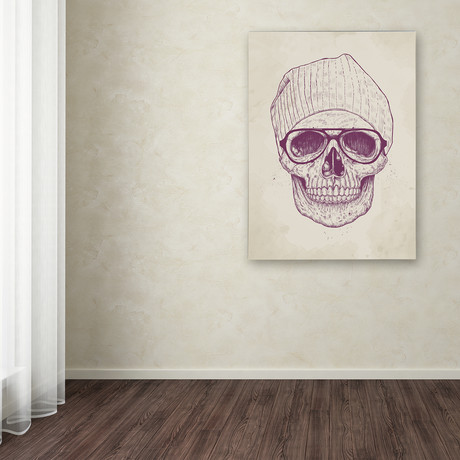 Cool Skull // Canvas (14"W x 19"H x 2"D)