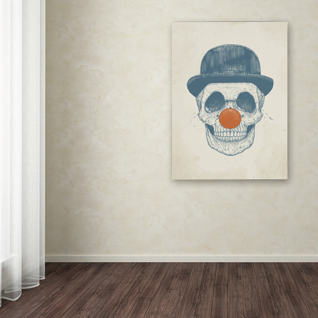 Dead Clown // Canvas (14"W x 19"H x 2"D)