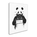 Bad Panda // Canvas (14"W x 19"H x 2"D)