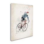 I Want To Ride My Bicycle // Canvas (14"W x 19"H x 2"D)