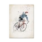 I Want To Ride My Bicycle // Canvas (14"W x 19"H x 2"D)