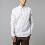Mathew Long-Sleeve Button-Down Shirt // White (2XL)