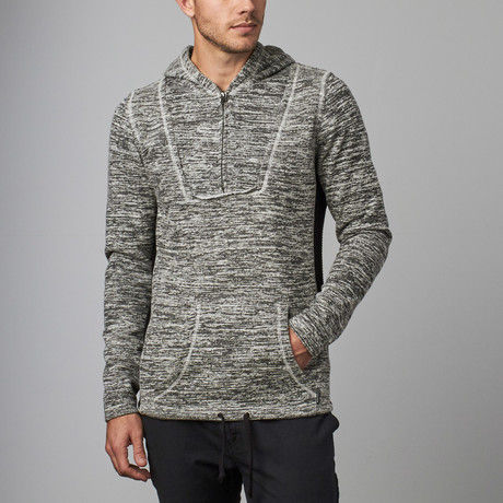Isaac Hooded Pullover // High Rise (S)