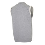 Rest Day Sleeveless Sweatshirt // Dark Grey Marl (L)