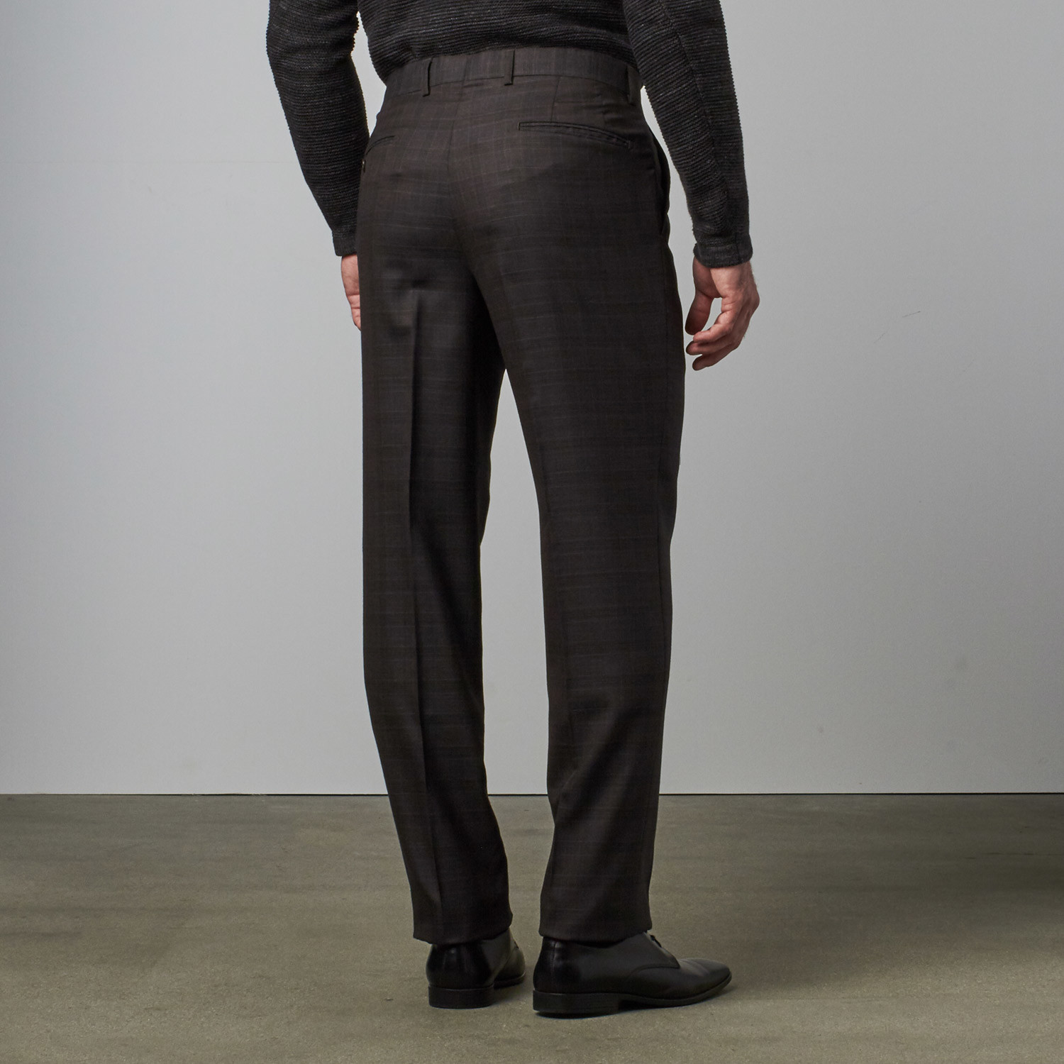 Wool Suit // Cocoa Check (US: 36R) - Daniel Hechter - Touch of Modern