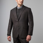 Wool Suit // Cocoa Check (US: 42R)