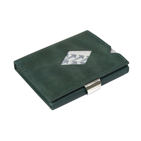 Leather Wallet // Emerald Green