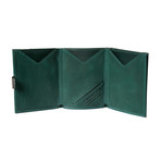 Leather Wallet // Emerald Green