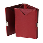 Leather Wallet // Red