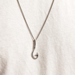 Silver Hook Necklace