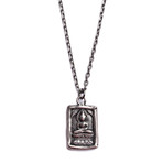 Silver Buddha Necklace