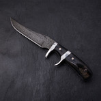 Sub-Hilt Sheep Horn Hunting Knife