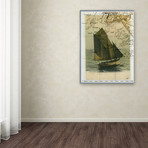Jersey Sailboat (19"W x 14"H x 2"D)