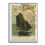 Jersey Sailboat (19"W x 14"H x 2"D)