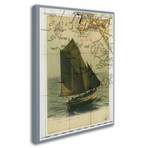Jersey Sailboat (19"W x 14"H x 2"D)