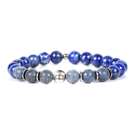 Jale Beaded Bracelet // Blue