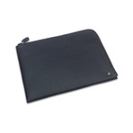 Berkeley Grain Leather Medium Portfolio // Black