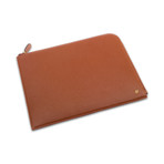 Berkeley Grain Leather Medium Portfolio // Brown