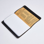 Pocket Notebook Cover (Saddle)