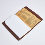 Pocket Notebook Cover (Saddle)