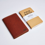 Pocket Notebook Cover (Saddle)