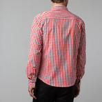 Thomas Gingham Plaid Shirt // Red (S)