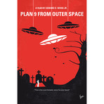 Plan 9 From Outer Space (26"W x 18"H x .75"D)