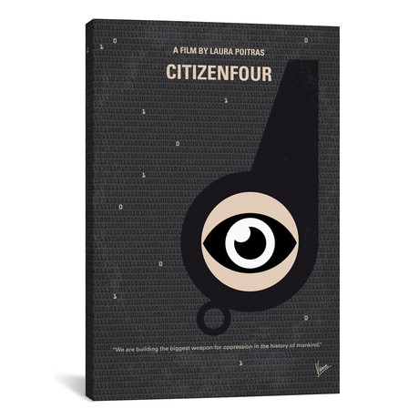 Citizenfour (26"W x 18"H x .75"D)