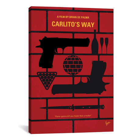 Carlito's Way (26"W x 18"H x .75"D)