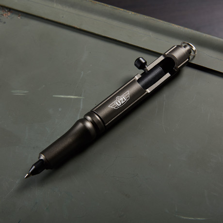 Tactical Bolt Action Pen // Large (Black)