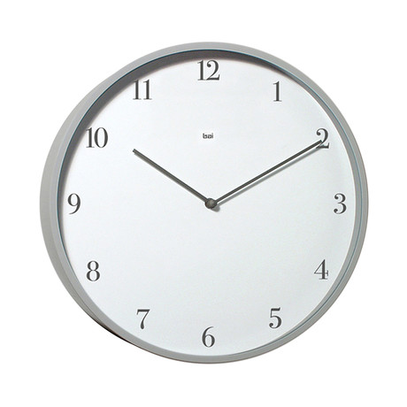 15" Designer Wall Clock // Bodoni