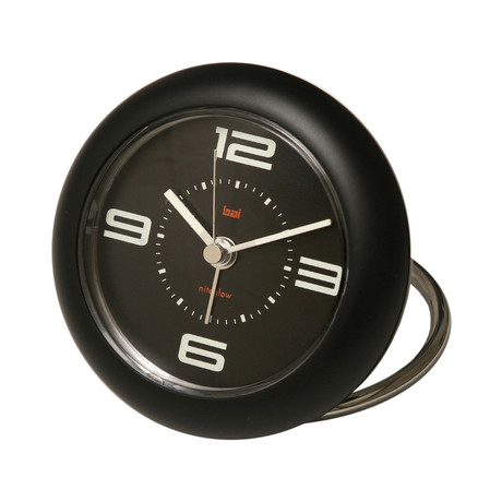 Rondo Travel Alarm Clock // Velocity Black