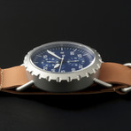 Peregrine Squadron Pilot Chronograph Quartz // PSA-CH-SB // TM1078 // Unworn