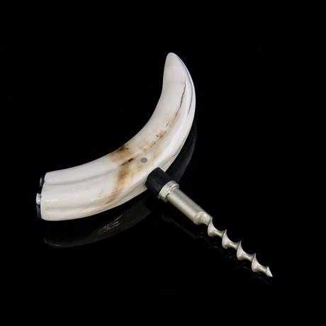 Warthog Ivory Tusk // Wine Opener