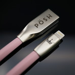 Charge + Sync Cable // Rose Quartz (Apple Lightning // 3.3 ft)