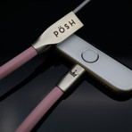 Charge + Sync Cable // Rose Quartz (Apple Lightning // 3.3 ft)