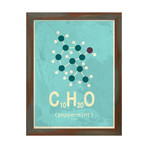 Molecule Peppermint (Stone Wood Frame)