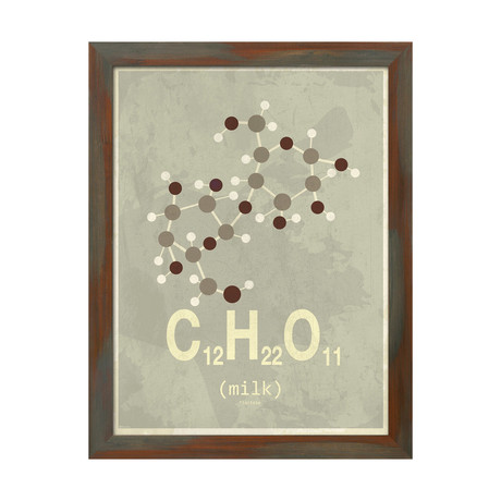 Molecule Milk (Stone Wood Frame)