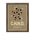 Molecule Chocolate (Stone Wood Frame)