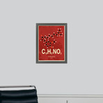 Molecule Chili (Stone Wood Frame)