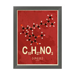 Molecule Chili (Stone Wood Frame)