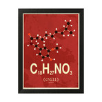 Molecule Chili (Stone Wood Frame)