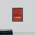 Molecule Chili (Stone Wood Frame)