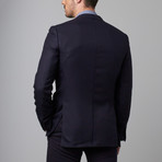 Textured Formal Jacket // Navy (Euro: 48)