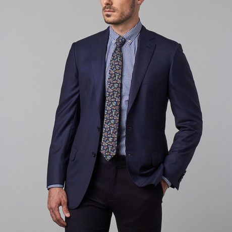 Solid Formal Jacket // Dark Blue (Euro: 46)