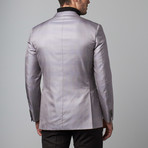 Glen Plaid Formal Jacket // Silver Grey (Euro: 50)