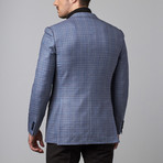 Checker Formal Jacket // Sky Blue + Iron Grey (Euro: 48)